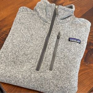 Patagonia Better Sweater 1/4 Zip in Stonewash
